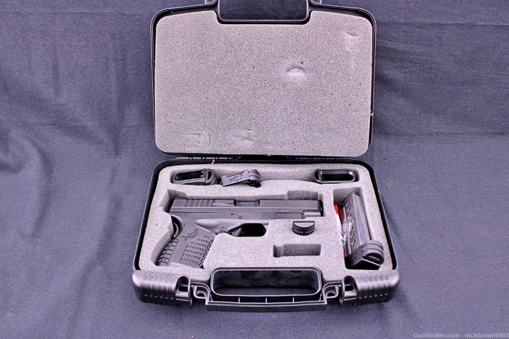 SPRINGFIELD ARMORY XDS 9MM 4.0" BBL 2 MAGS FACTORY BOX FIBER OPTIC SIGHT-img-16