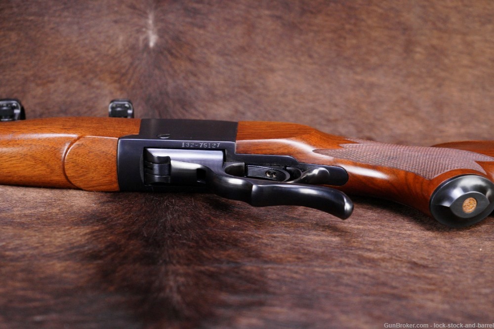 Ruger No.1 Model 01361 Mannlicher .243 Win 20” Single Shot Rifle MFD 1986-img-12