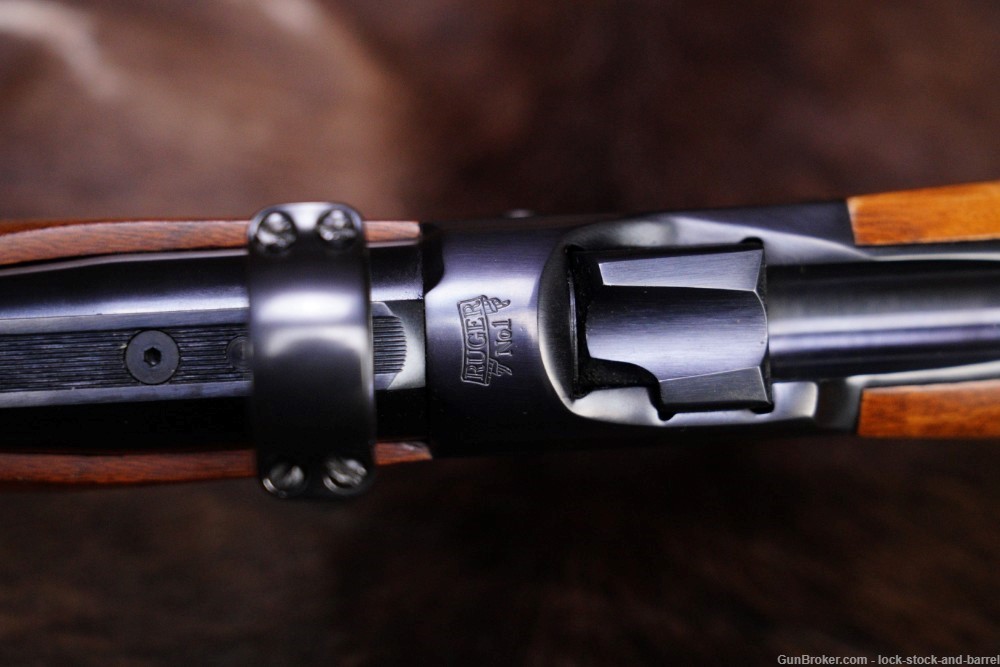 Ruger No.1 Model 01361 Mannlicher .243 Win 20” Single Shot Rifle MFD 1986-img-19
