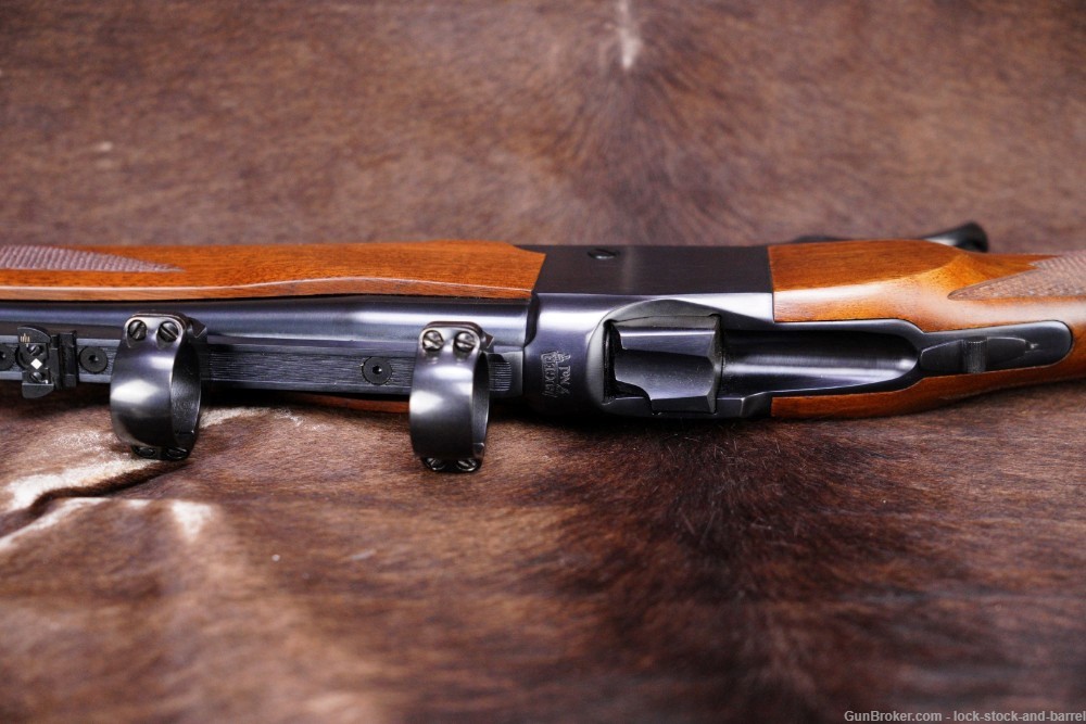 Ruger No.1 Model 01361 Mannlicher .243 Win 20” Single Shot Rifle MFD 1986-img-16