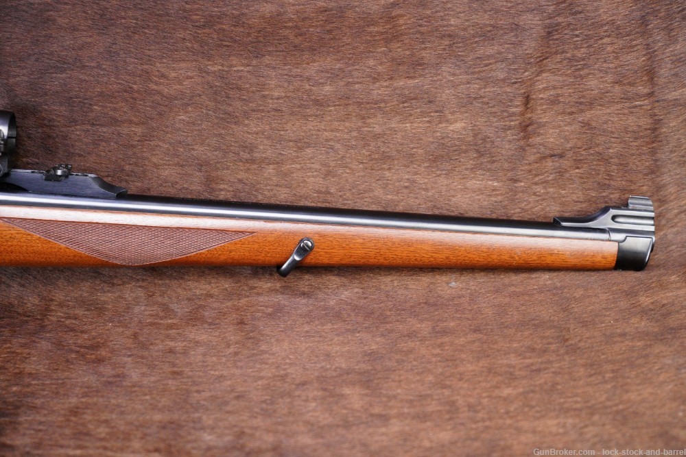 Ruger No.1 Model 01361 Mannlicher .243 Win 20” Single Shot Rifle MFD 1986-img-5