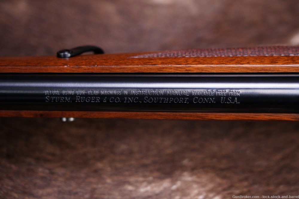 Ruger No.1 Model 01361 Mannlicher .243 Win 20” Single Shot Rifle MFD 1986-img-18