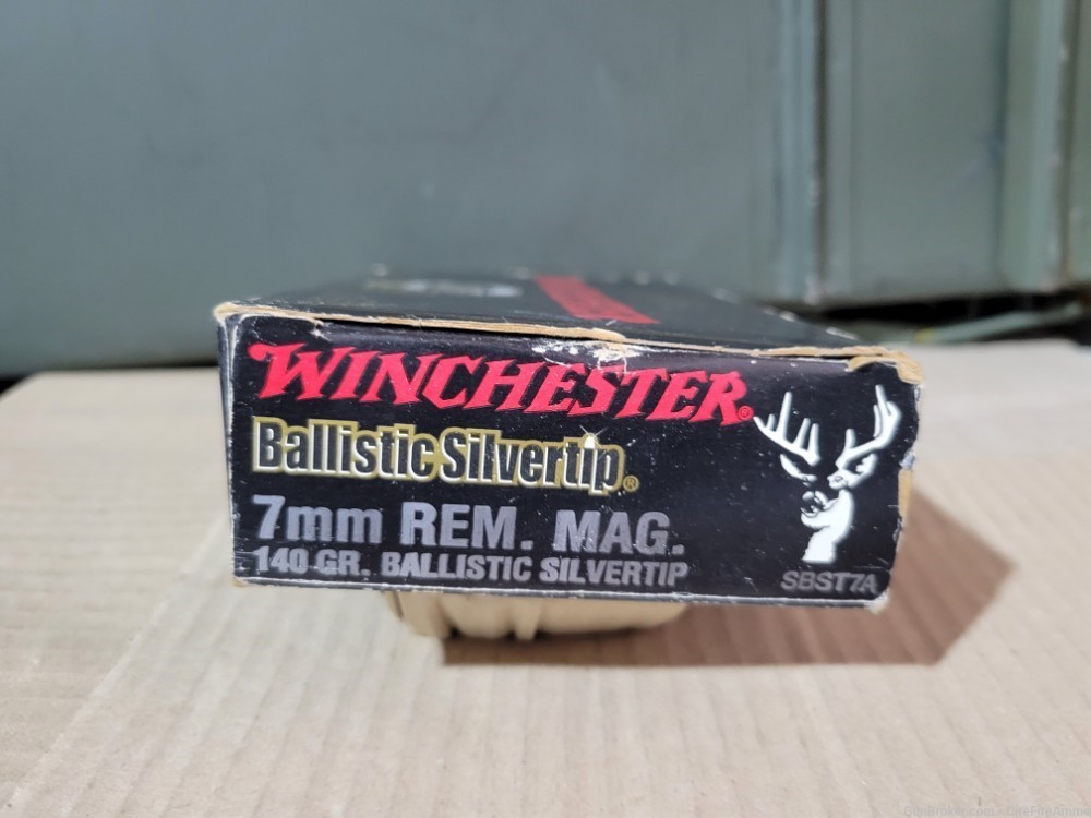 Winchester Ballistic Silvertip Supreme 7mm Remington magnum 150 gr. 38 rds-img-1
