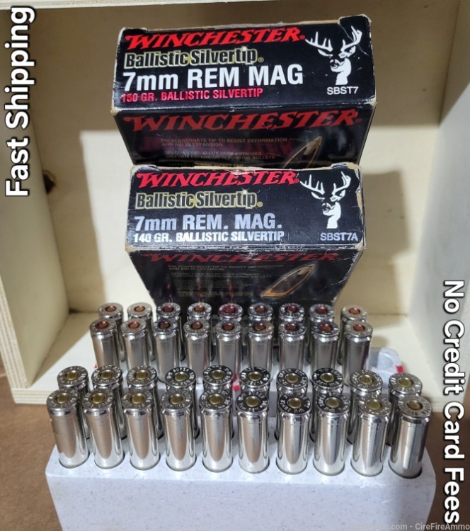 Winchester Ballistic Silvertip Supreme 7mm Remington magnum 150 gr. 38 rds-img-0