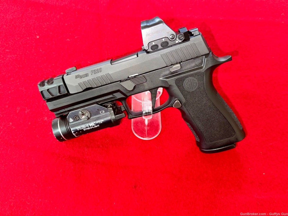 Sig Sauer P320X Compact Professional 9mm  W/ Romeo2 -img-0