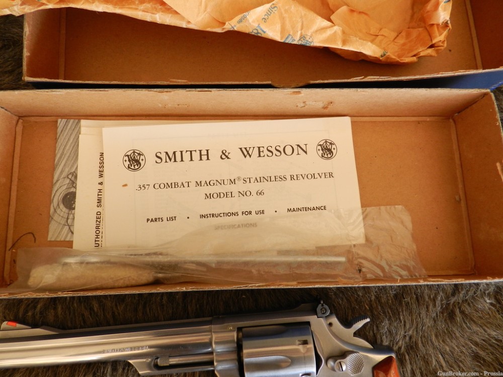Smith & Wesson Model 66-1 357 Mag 6" Stainless NIB-img-11