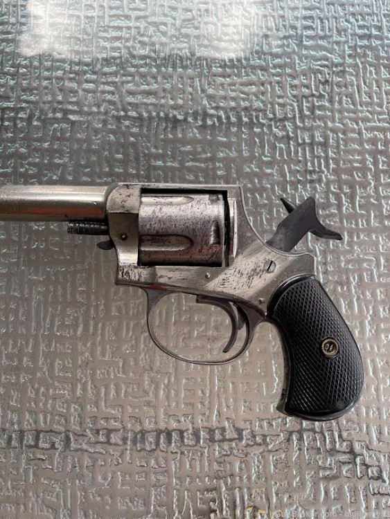 Antique Revolver "British Bulldog" Iver Johnson 38 cal.-img-0