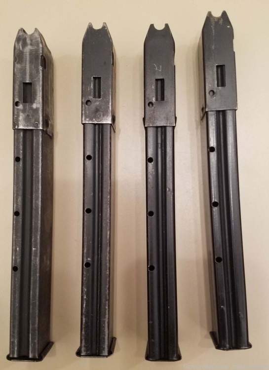STEN 32rd 9mm Magazines STEN Mags, lot of 4 with loader-img-2