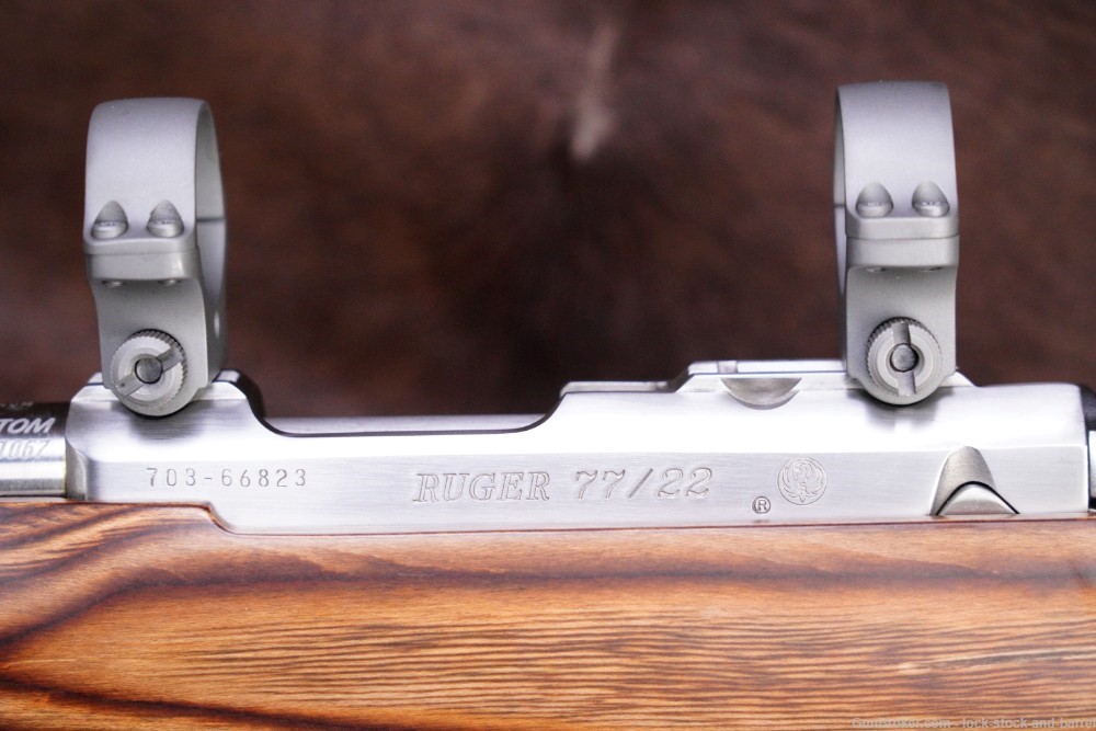 Ruger Clark Custom 77/22 Model 07016 .22 WMR 21.5” Bolt Action Rifle 2012-img-22