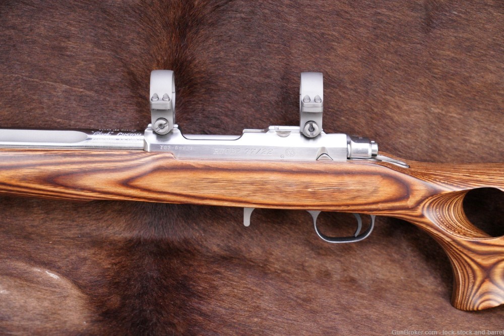 Ruger Clark Custom 77/22 Model 07016 .22 WMR 21.5” Bolt Action Rifle 2012-img-10