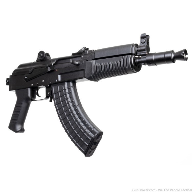 Arsenal SAM7K-44 Semi-Auto AK47 Pistol MILLED 7.62X39mm 8.5" Bar BLK NEW-img-0