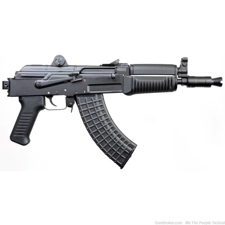 Arsenal SAM7K-44 Semi-Auto AK47 Pistol MILLED 7.62X39mm 8.5" Bar BLK NEW-img-2