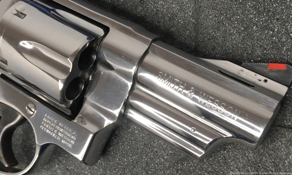 Excellent S&W 629-6 44 Magnum Ported Polished Stainless -img-3