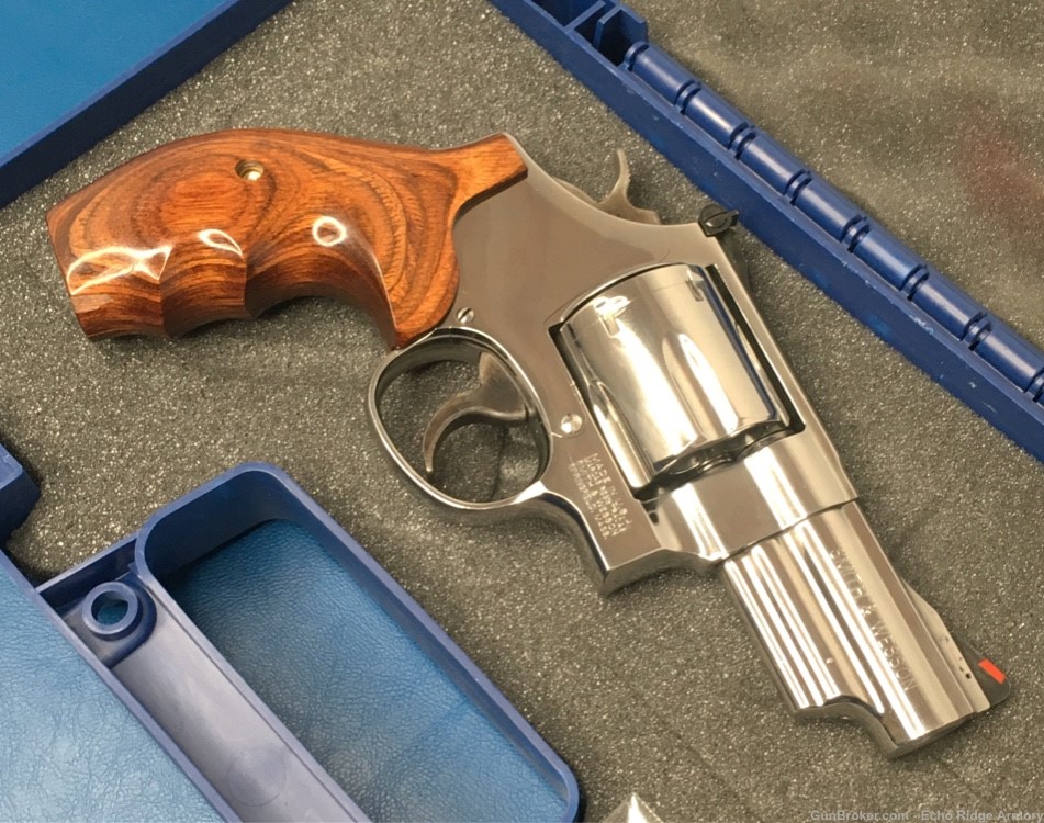 Excellent S&W 629-6 44 Magnum Ported Polished Stainless -img-2