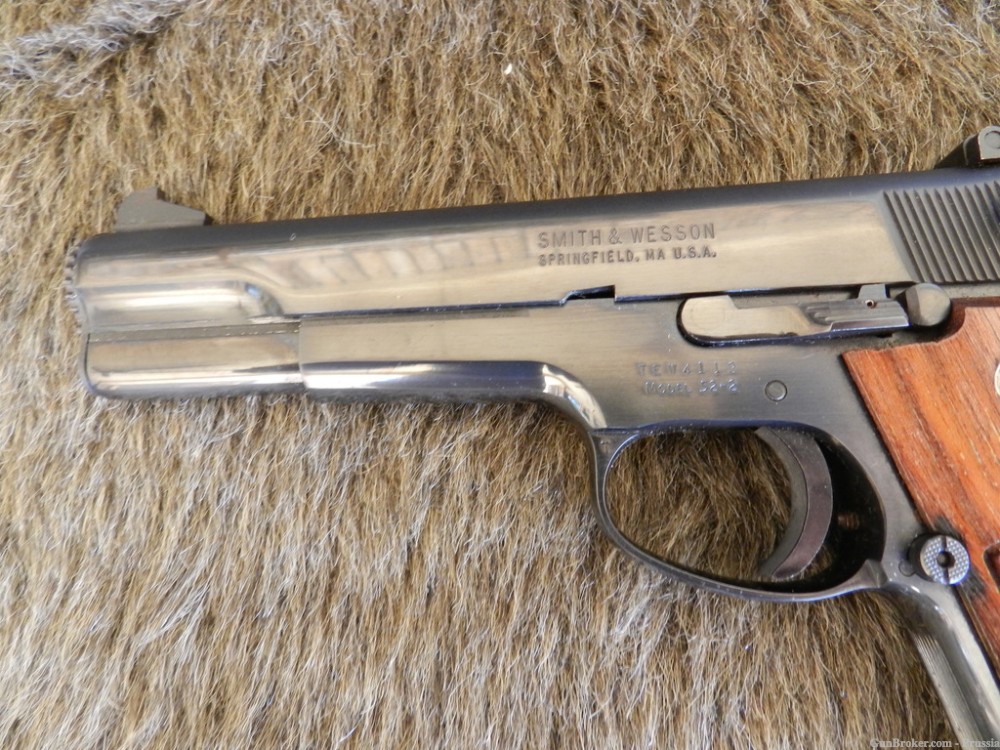 Smith & Wesson Model 52-2 38 SplMidRange 5" Blue -img-5