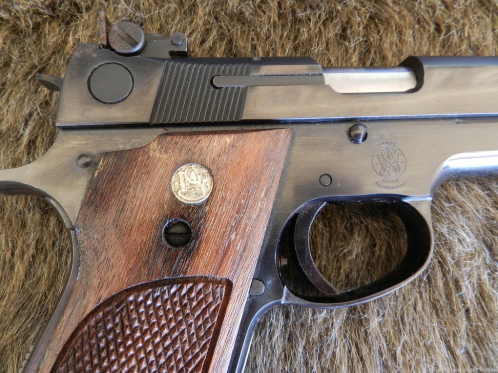 Smith & Wesson Model 52-2 38 SplMidRange 5" Blue -img-8