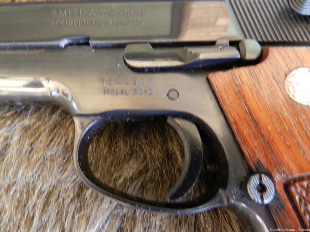 Smith & Wesson Model 52-2 38 SplMidRange 5" Blue -img-3
