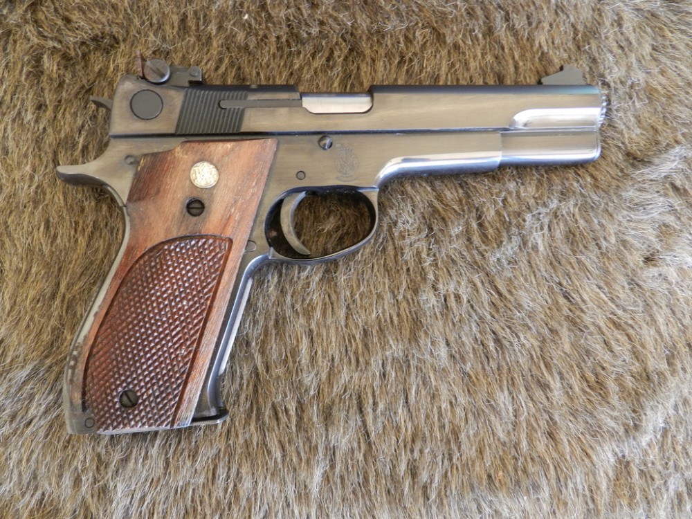 Smith & Wesson Model 52-2 38 SplMidRange 5" Blue -img-6