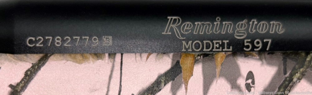 Remington 597 Camo 22LR 20" Barrel, Synthetic Mossy, 10rd-img-4