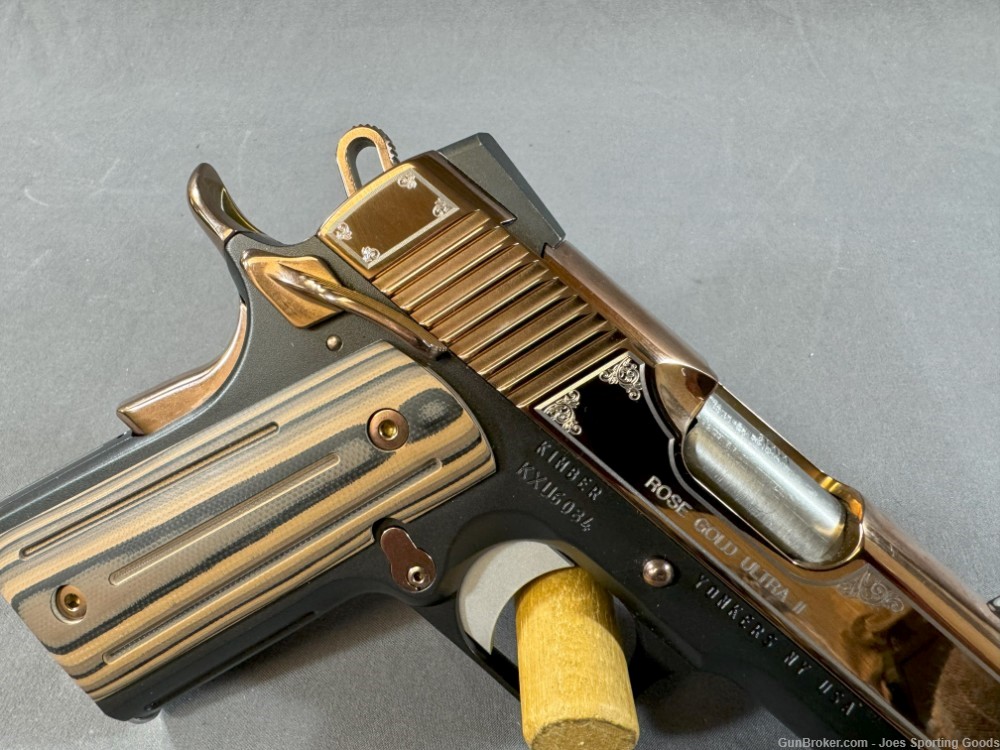 Limited Edition - Kimber Rose Gold Ultra II - 9mm 8rd Semi-Auto Pistol-img-3