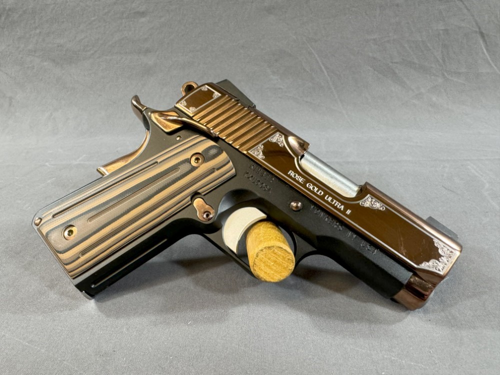Limited Edition - Kimber Rose Gold Ultra II - 9mm 8rd Semi-Auto Pistol-img-1