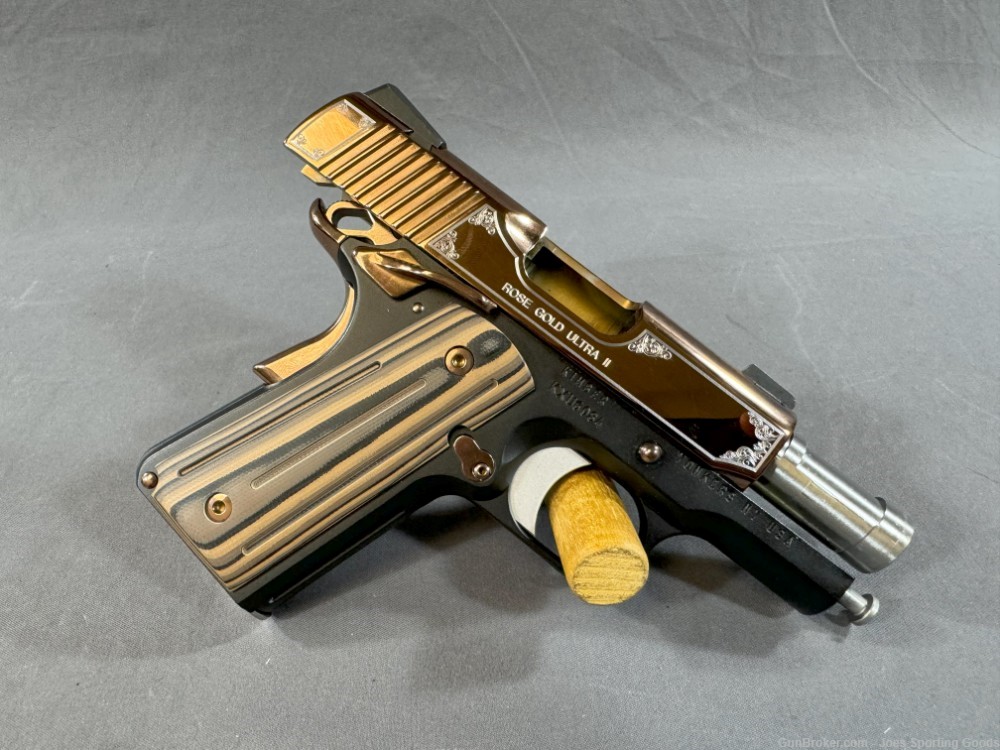 Limited Edition - Kimber Rose Gold Ultra II - 9mm 8rd Semi-Auto Pistol-img-12