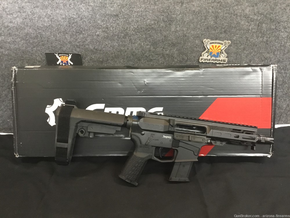 CMMG Banshee SemiAuto Pistol 5.7x28MM w/Box and 1 Mag-img-0