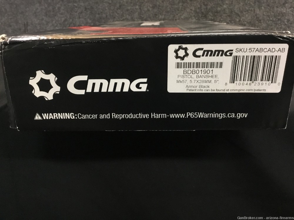 CMMG Banshee SemiAuto Pistol 5.7x28MM w/Box and 1 Mag-img-10