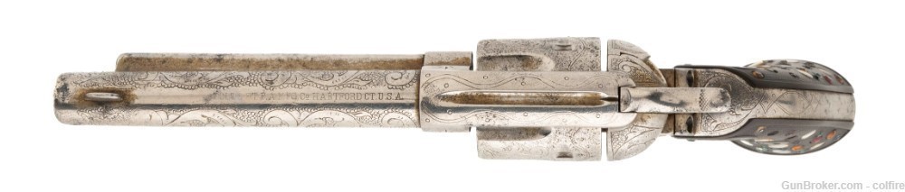 ENGRAVED COLT SINGLE ACTION ARMY 44-40 (C18093)-img-2