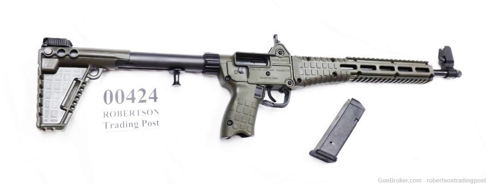 Kel-Tec 9mm Sub 2000 Glock 17 Magazine SUB2KGLK17BGRNHC Sub2K9 Keltec -img-16