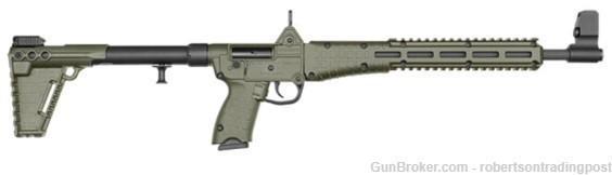 Kel-Tec 9mm Sub 2000 Glock 17 Magazine SUB2KGLK17BGRNHC Sub2K9 Keltec -img-1