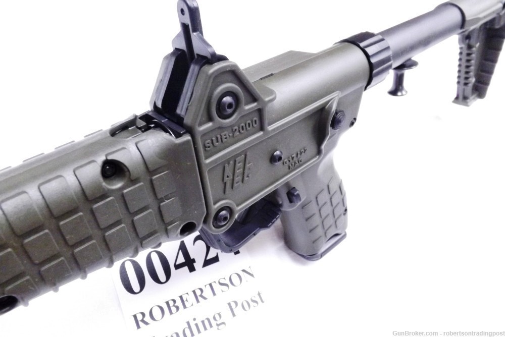 Kel-Tec 9mm Sub 2000 Glock 17 Magazine SUB2KGLK17BGRNHC Sub2K9 Keltec -img-5