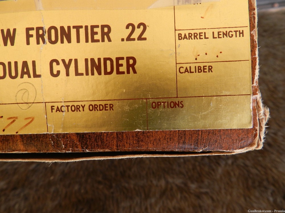 Colt New Frontier Dual Cylinder 22/22Mag 4.4" CH/B NIB-img-15