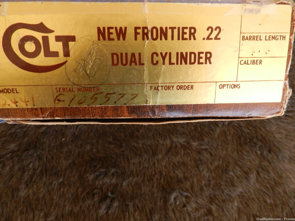 Colt New Frontier Dual Cylinder 22/22Mag 4.4" CH/B NIB-img-14
