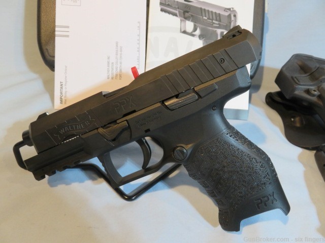 Walther PPX M1, 9mm, 3- 16 rd. mags.-img-1