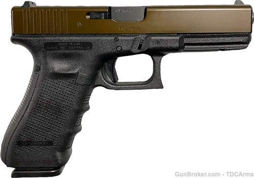 GLOCK G17 -Glock-17 Bronze Slide Glock-17 -Glock17 -Glock-17 Glock-G17-img-0