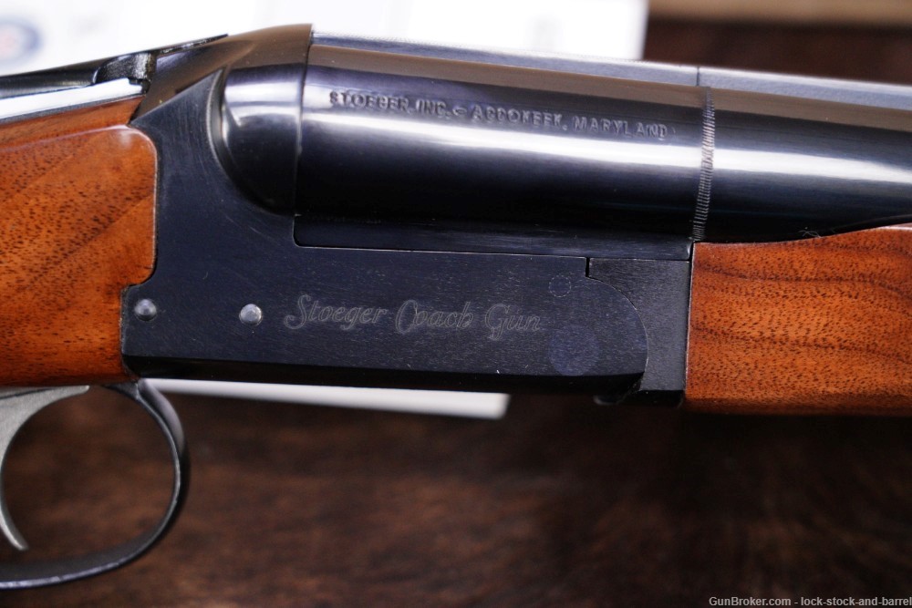 E.R. Amantino Stoeger Coach Gun 12 Gauge 20” SxS Double Barrel Shotgun 2023-img-22