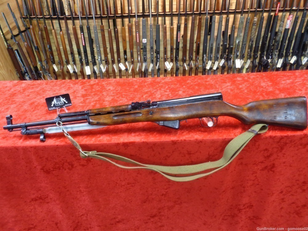 1954 Russian SKS 45 7.62x39 Rifle Russia Tula Type Blade Bayonet WE TRADE-img-8