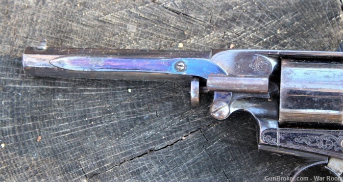 Adams Model 1854 Revolver Copy Marked Imperial Patent Revolver -img-7
