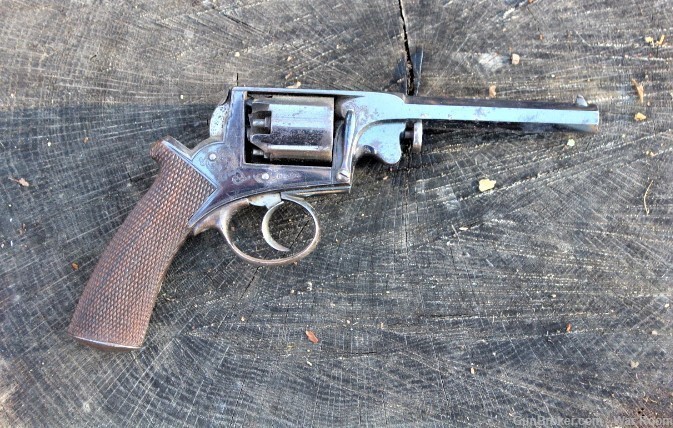 Adams Model 1854 Revolver Copy Marked Imperial Patent Revolver -img-0