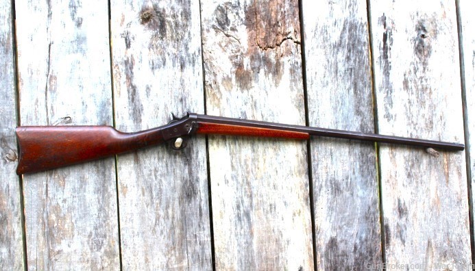 Remington New Model #4 Rolling Block Rifle.32 Caliber Long-img-0