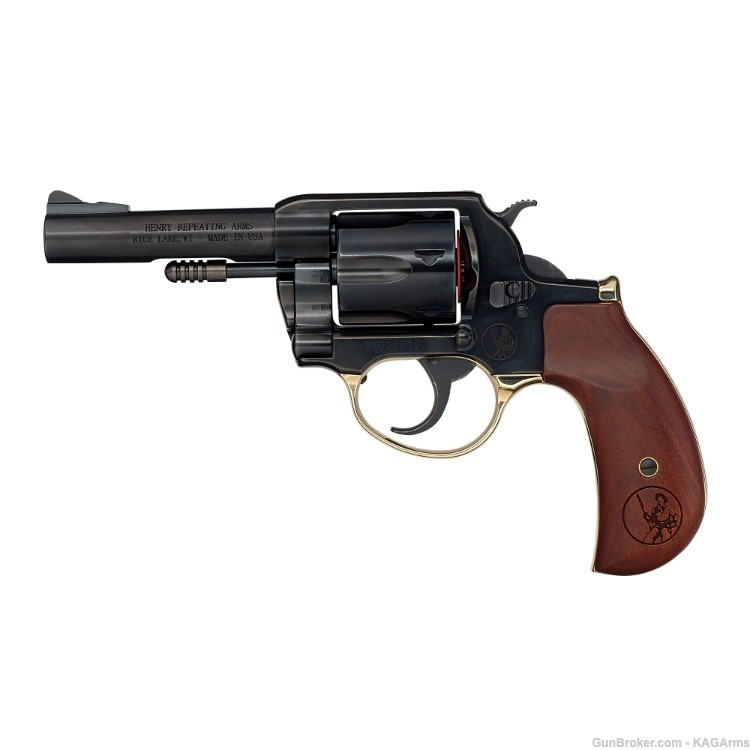 Henry Big Boy Revolver Birdshead H017BDM 357 Magnum 4" Henry Gunfighter 38-img-1