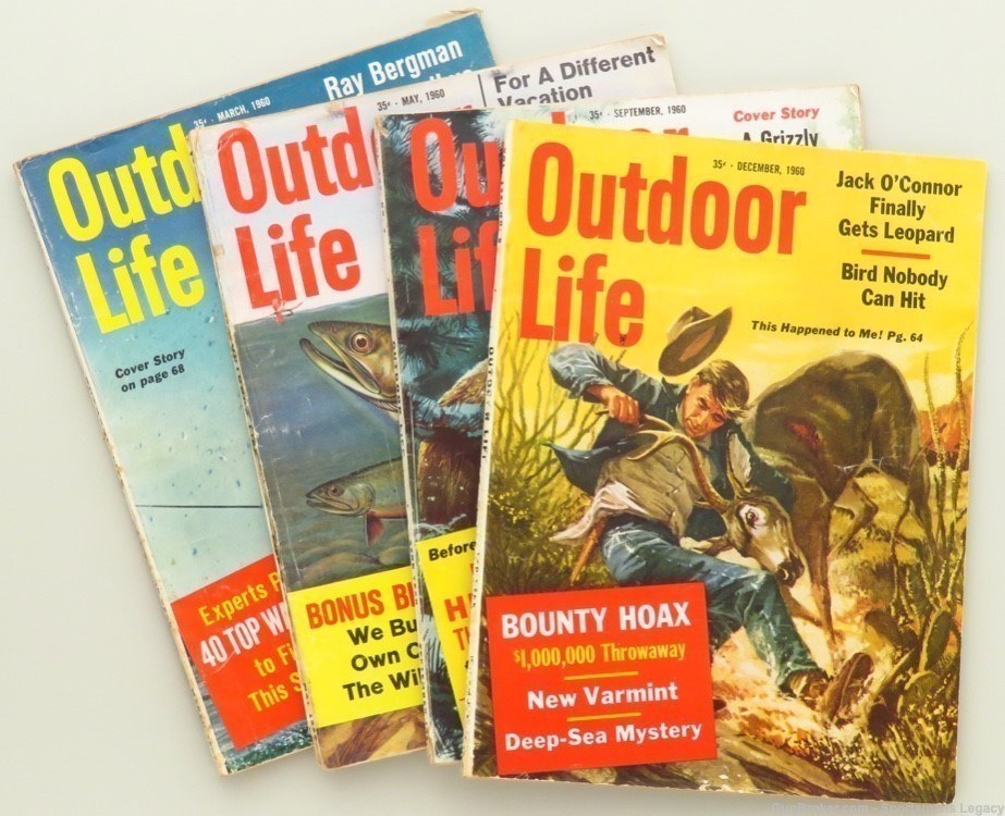 Jack O'Connor books and important Outdoor Life issues, sheep hunting-img-1