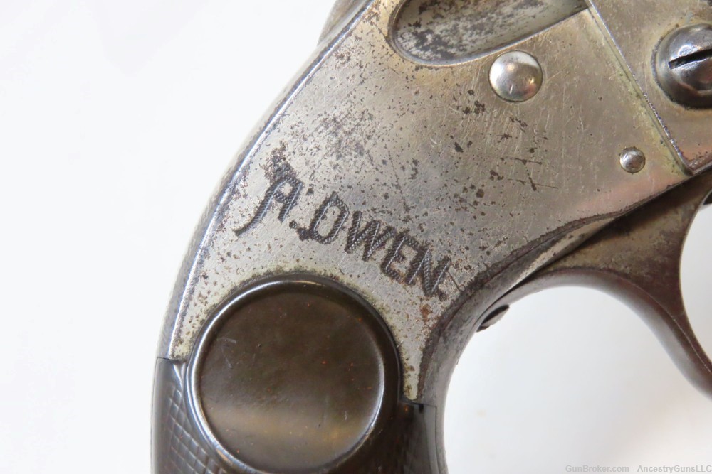 2 NAMES, 1 STRUCK Antique MERWIN & HULBERT Revolver .44-40 Owen Gutierrez-img-16