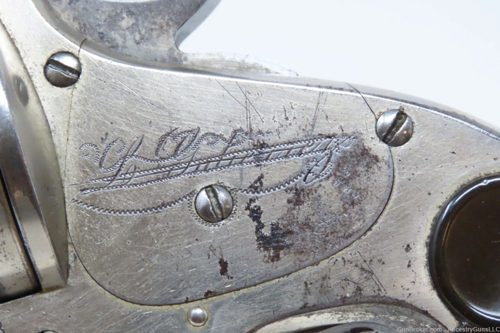 2 NAMES, 1 STRUCK Antique MERWIN & HULBERT Revolver .44-40 Owen Gutierrez-img-5