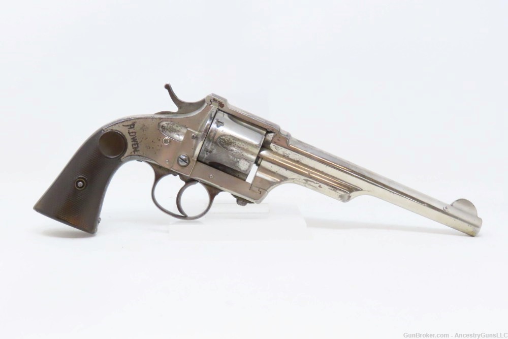 2 NAMES, 1 STRUCK Antique MERWIN & HULBERT Revolver .44-40 Owen Gutierrez-img-17
