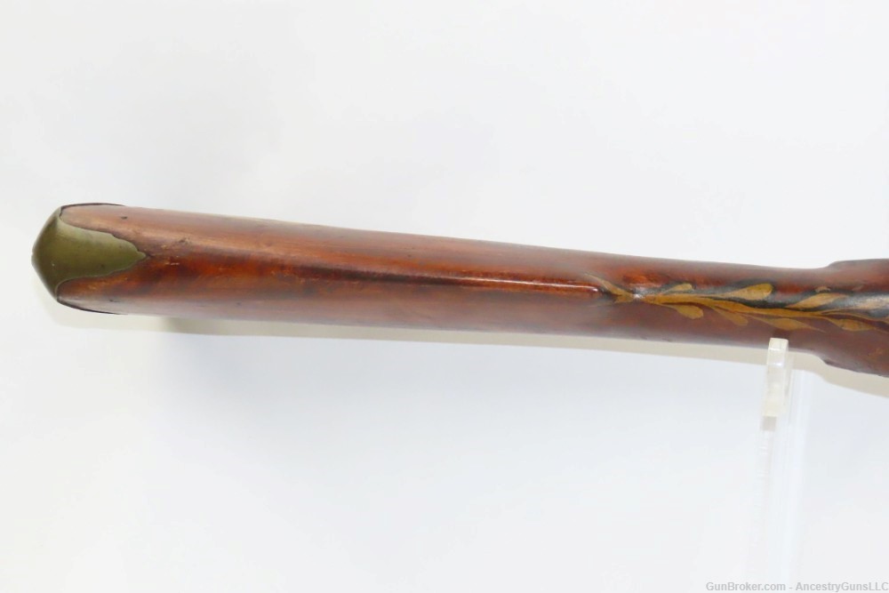 1800s English Fowler TRADE GUN .63 PIONEER INDIAN Frontier SETTLER  Antique-img-13