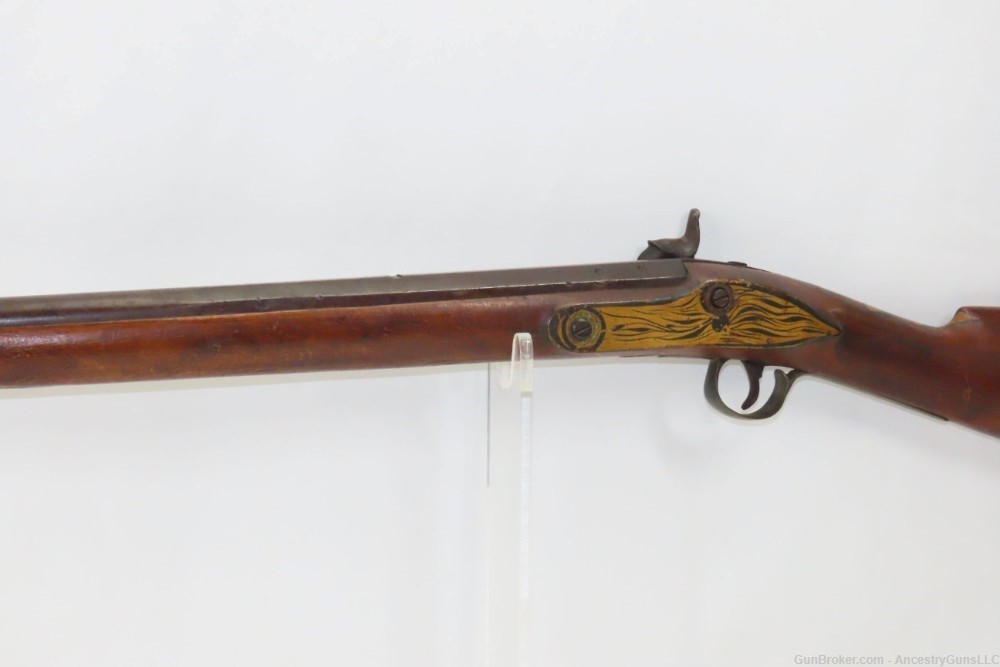 1800s English Fowler TRADE GUN .63 PIONEER INDIAN Frontier SETTLER  Antique-img-18
