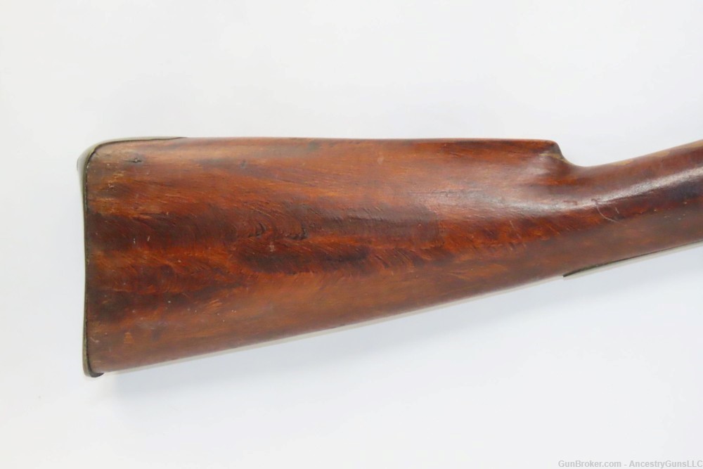 1800s English Fowler TRADE GUN .63 PIONEER INDIAN Frontier SETTLER  Antique-img-2
