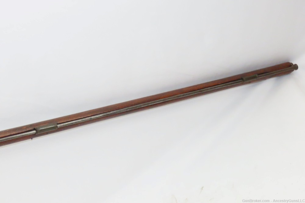 1800s English Fowler TRADE GUN .63 PIONEER INDIAN Frontier SETTLER  Antique-img-10